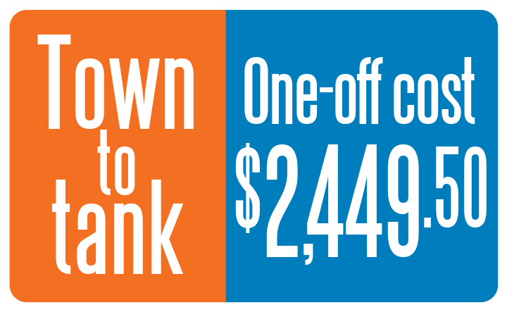 town to tank water service